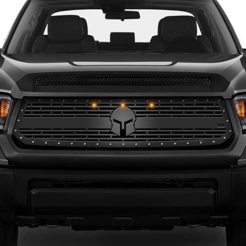 Toyota Tundra Steel Grille ('14-'17) SPARTA with LED Lights