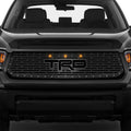 Toyota Tundra Steel Grille ('14-'17) TRD Logo with LED Lights - RacerX Customs | Auto Graphics, Truck Grilles and Accessories