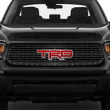 Toyota Tundra Grille ('14-'17) with Red & Silver TRD logo - RacerX Customs | Auto Graphics, Truck Grilles and Accessories