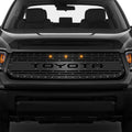Toyota Tundra Steel Grille ('14-'17) with LED Lights & TOYOTA v2