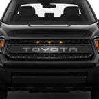 Toyota Tundra Steel Grille ('14-'17) TOYOTA with LED Lights - RacerX Customs | Auto Graphics, Truck Grilles and Accessories