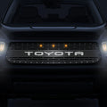 Toyota Tundra Grille ('14-'17) with X-LITE & Raptor-Style LED Lights - RacerX Customs | Auto Graphics, Truck Grilles and Accessories