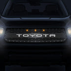 Toyota Tundra Grille ('14-'17) with X-LITE & Raptor-Style LED Lights - RacerX Customs | Auto Graphics, Truck Grilles and Accessories