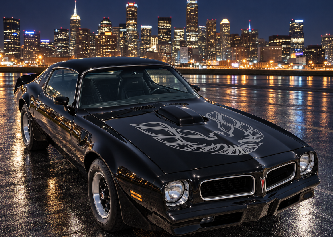 Pontiac TransAm Vinyl Firebird Hood Decal Graphics