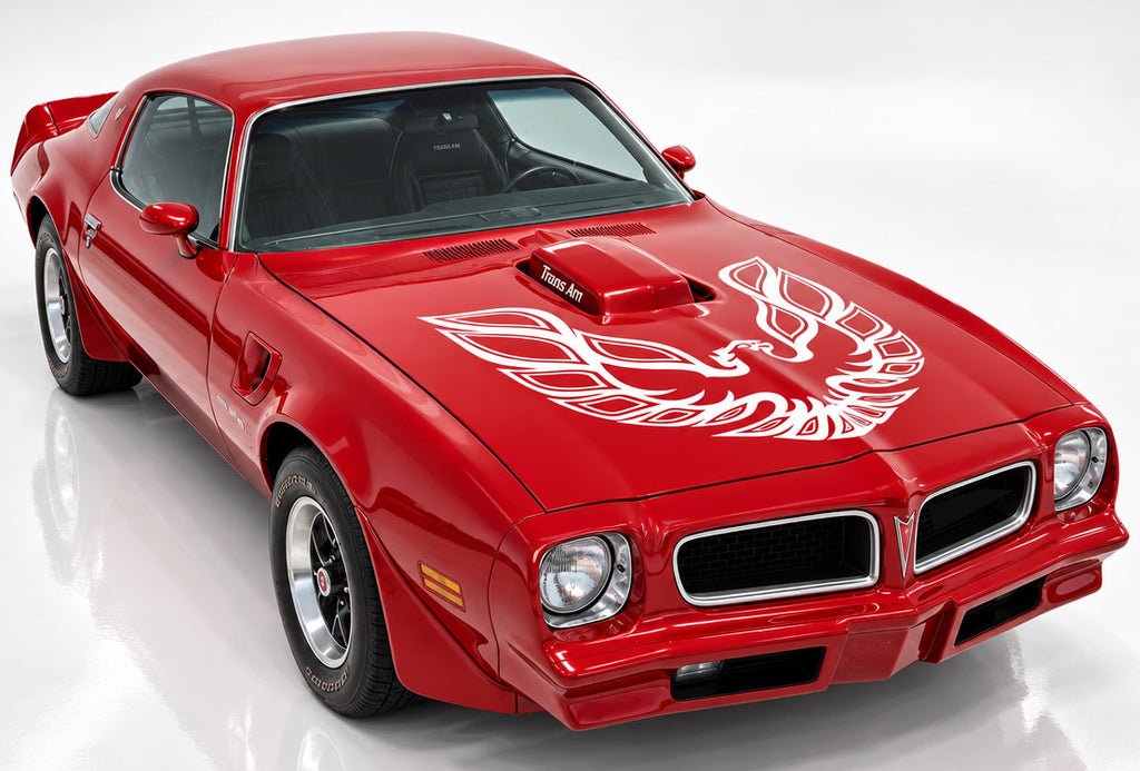 Pontiac TransAm Vinyl Firebird Hood Decal Graphics