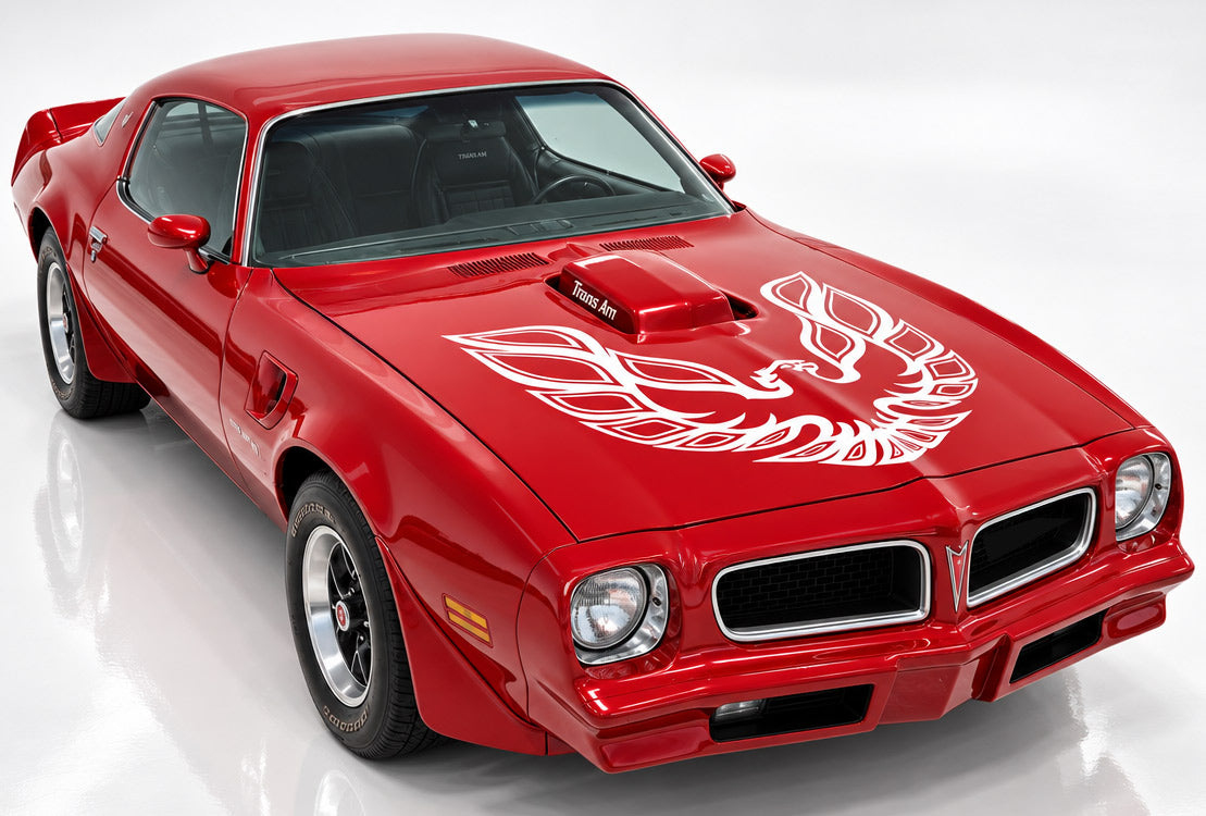 Pontiac TransAm Vinyl Firebird Hood Decal Graphics