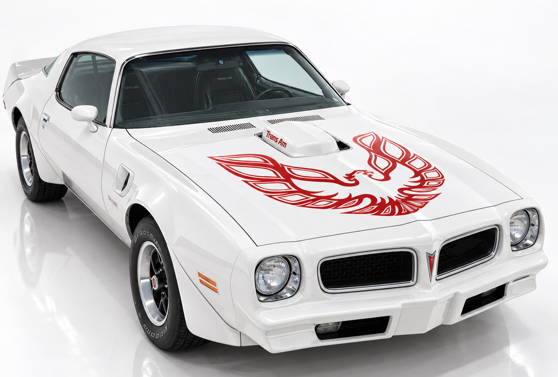 Pontiac TransAm Vinyl Firebird Hood Decal Graphics