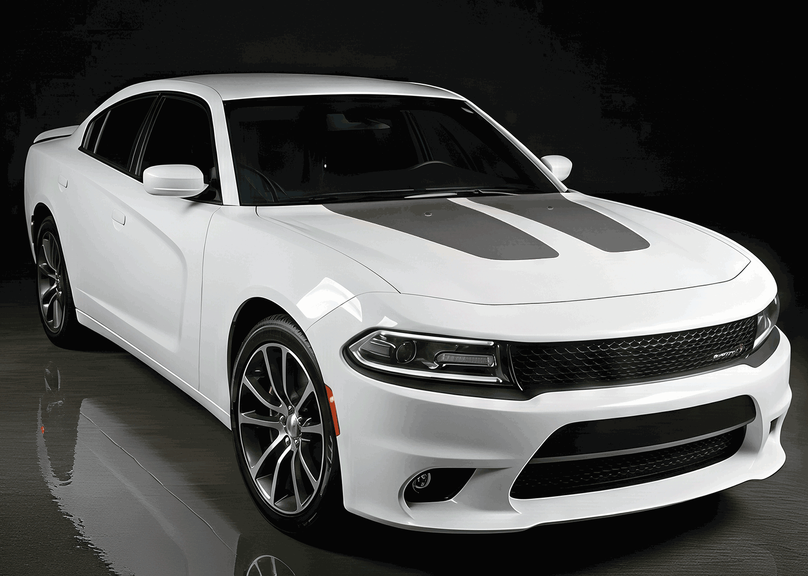 $     Dodge Charger Vinyl Stripes Kit ('11-'14) Hood Accents