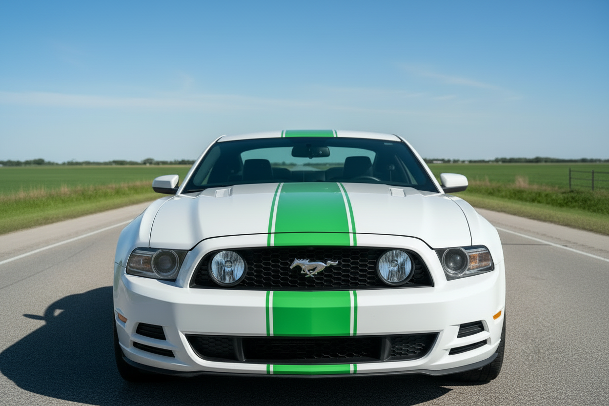 Ford Mustang - Full Front Grille Shot