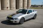 Ford Mustang MELTDOWN - Higher Aerial View