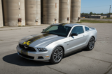Ford Mustang MELTDOWN - Higher Aerial View