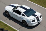 Ford Mustang Racing Stripes - Aerial Retry