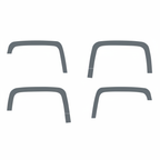 Nimbus Gray fender flair trim pieces for Chevy Silverado