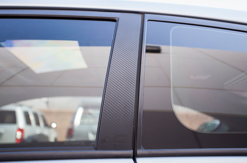 Scion TC VINYL WINDOW PILLAR Accents ('05-'10) - RacerX Customs | Auto Graphics, Truck Grilles and Accessories