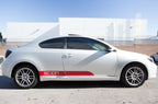Scion TC Rocker Panel Stripes ('05-'10) - RacerX Customs | Auto Graphics, Truck Grilles and Accessories