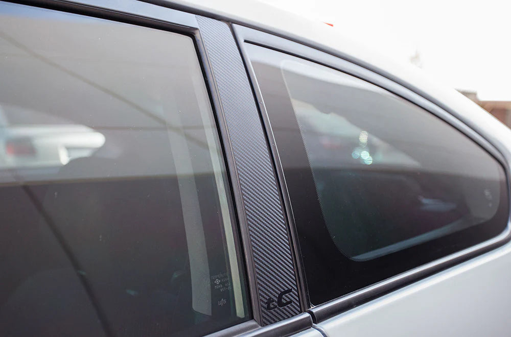 Scion TC VINYL WINDOW PILLAR Accents ('05-'10) - RacerX Customs | Auto Graphics, Truck Grilles and Accessories