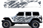 White Jeep Nimbus Gray Decal