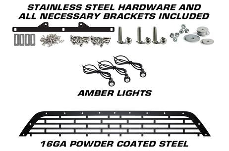 Toyota Tacoma Steel Grille ('01-'04) BRICKS with LED Lights - RacerX Customs | Truck Graphics, Grilles and Accessories