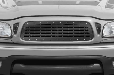 Toyota Tacoma Steel Grill ('01-'04) BRICK Pattern - RacerX Customs | Truck Graphics, Grilles and Accessories