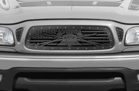 Toyota Tacoma Steel Grill ('01-'04) LIBERTY or DEATH - RacerX Customs | Truck Graphics, Grilles and Accessories