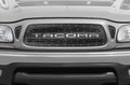 Toyota Tacoma Grill ('01-'04) Stainless Steel TACOMA Logo v2 - RacerX Customs | Truck Graphics, Grilles and Accessories