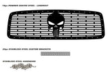 Dodge Ram Steel Grille ('02-'05) PUNISHER - RacerX Customs | Truck Graphics, Grilles and Accessories