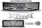 Nissan Armada Grille ('05-'07) Black Steel, LIBERTY OR DEATH - RacerX Customs | Truck Graphics, Grilles and Accessories
