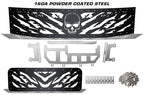 Nissan Titan Grille ('08-'14) Black Steel NIGHTMARE - RacerX Customs | Truck Graphics, Grilles and Accessories