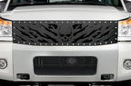 Nissan Armada Grille ('05-'07) Black Steel NIGHTMARE - RacerX Customs | Truck Graphics, Grilles and Accessories