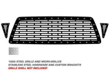 Toyota Tacoma Steel Grill ('05-'11) BRICK Pattern - RacerX Customs | Truck Graphics, Grilles and Accessories
