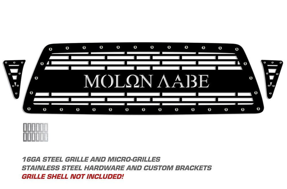 Toyota Tacoma Steel Grill ('05-'11) MOLON LABE - RacerX Customs | Truck Graphics, Grilles and Accessories