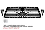 Toyota Tacoma Steel Grill ('05-'11) PUNISHER AR-15 - RacerX Customs | Truck Graphics, Grilles and Accessories