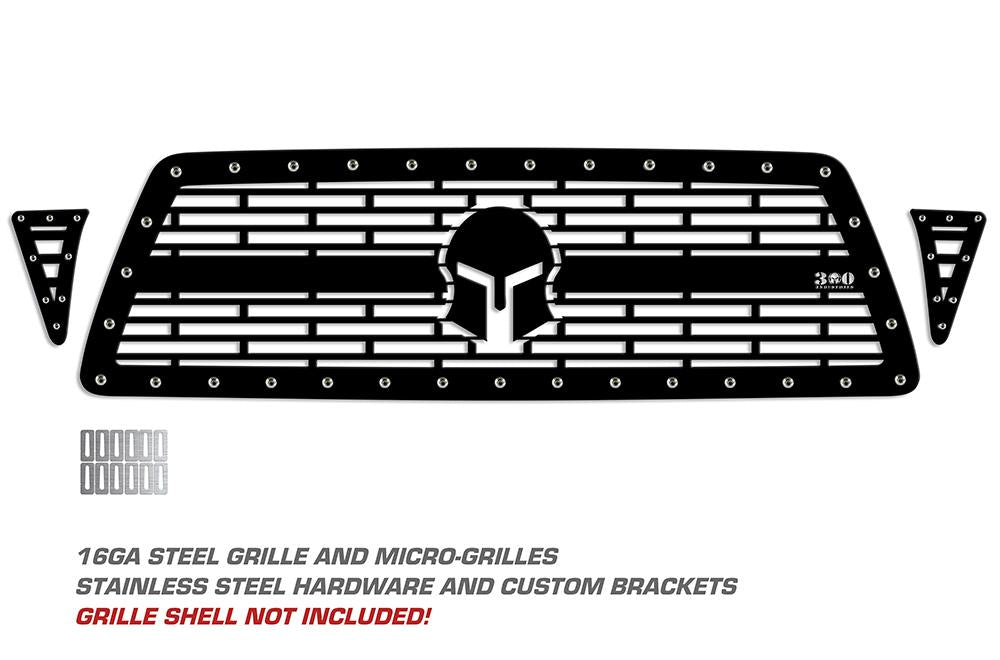 Toyota Tacoma Steel Grill ('05-'11) SPARTAN - RacerX Customs | Truck Graphics, Grilles and Accessories