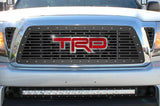 Toyota Tacoma Steel Grill ('05-'11) Red TRD - RacerX Customs | Truck Graphics, Grilles and Accessories