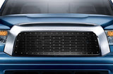 Toyota Tundra Grille ('07-'09) Black Steel BRICK Pattern - RacerX Customs | Truck Graphics, Grilles and Accessories