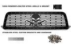 Toyota Tundra Grille ('07-'09) Black Steel, AR-15 PUNISHER - RacerX Customs | Truck Graphics, Grilles and Accessories