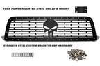 Toyota Tundra Grille ('07-'09) Black Steel, PUNISHER - RacerX Customs | Truck Graphics, Grilles and Accessories