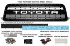 Toyota TUNDRA Grille ('07-'09) with LED X-Lite - TOYOTA Logo - RacerX Customs | Truck Graphics, Grilles and Accessories