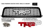 Toyota Tundra Grille ('07-'09) with Red & Silver TRD logo - RacerX Customs | Truck Graphics, Grilles and Accessories