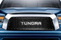 Toyota Tundra Grille ('07-'09) with Silver TUNDRA logo - RacerX Customs | Truck Graphics, Grilles and Accessories