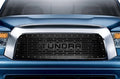 Toyota Tundra Grille ('07-'09) Black Steel, TUNDRA logo - RacerX Customs | Truck Graphics, Grilles and Accessories