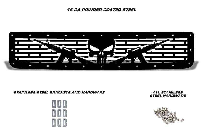 Toyota FJ Cruiser Steel Grille ('07-'14) AR-15 PUNISHER - RacerX Customs | Truck Graphics, Grilles and Accessories