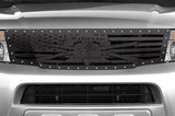 Nissan Pathfinder Grille ('08-'11) Black Steel LIBERTY or DEATH - RacerX Customs | Truck Graphics, Grilles and Accessories