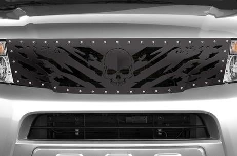 Nissan Pathfinder Grille ('08-'11) Black Steel NIGHTMARE - RacerX Customs | Truck Graphics, Grilles and Accessories