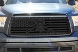 Toyota Tundra Grille ('10-'13) Black Steel - LIBERTY or DEATH - RacerX Customs | Truck Graphics, Grilles and Accessories