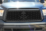 Toyota Tundra Grille ('10-'13) Black Steel - AR-15 PUNISHER - RacerX Customs | Truck Graphics, Grilles and Accessories