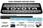 Toyota Tundra Grille ('10-'13) with LED X-Lite - TOYOTA Logo - RacerX Customs | Truck Graphics, Grilles and Accessories