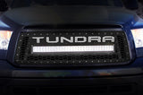 Toyota Tundra Steel Grille ('10-'13) with X-Lite & LED Light Bar - RacerX Customs | Truck Graphics, Grilles and Accessories