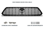 Toyota Tacoma Steel Grille ('12-'15) PUNISHER - RacerX Customs | Truck Graphics, Grilles and Accessories
