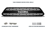 Toyota Tacoma Steel Grille ('12-'15) TACOMA Logo v1 - RacerX Customs | Truck Graphics, Grilles and Accessories